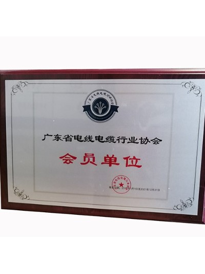 儀德科學-廣東省電線電纜行業協會會員